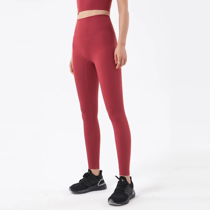 TRY TO BN Yoga Pants Leggings Women Naked Feeling High Waisted Workout Seamless Sports  Fitness GymLeggings Push Up Tights Women