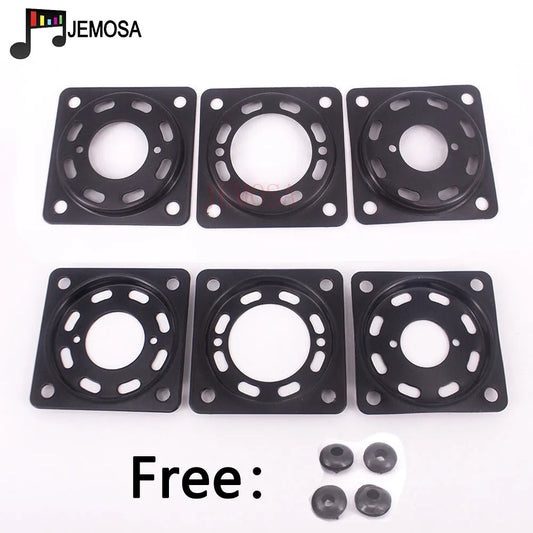1PC Vacuum Tube Shock Proof Iron Plate Tube Socket Mounting Plate 2A3 300B  KT88 EL34 6V6 KT66 6550 Hifi Audio Tube Amplifier