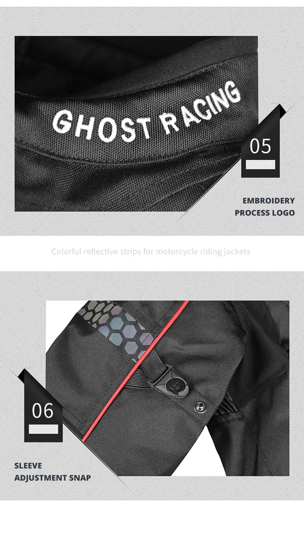 New Motorcycle Jacket Pants Suit Protective Gear Motorbike Riding Jacket Waterproof Windproof Motorcycle Pants Suit