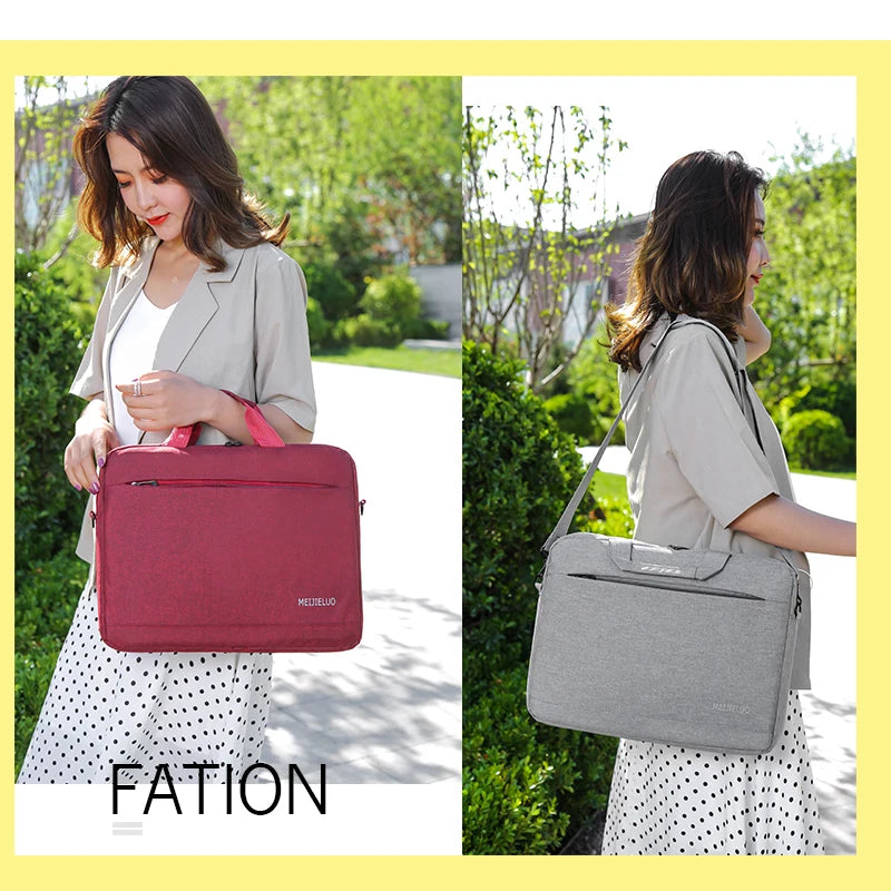 Custom Bag Men's Handbags Women's Bag Laptop Bag Sleeve Case Protective Shoulder Bag Briefcases Men's Handbag for Documents