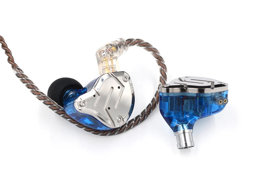 KZ ZS10 Pro 4BA 1DD Hybrid In Ear Metal Earphones10 Drivers HIFI Bass Earbuds Monitor Sport Noise Cancelling Headset ZSX ZAX Z3