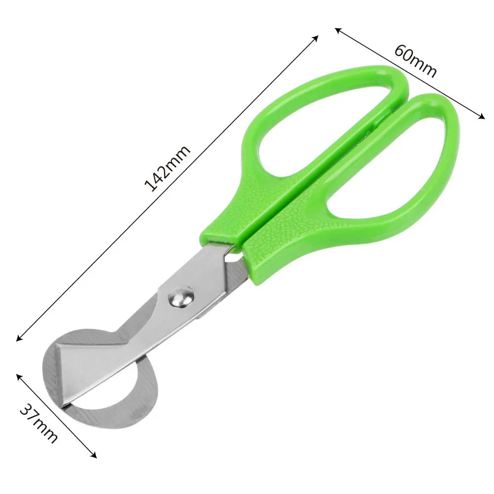 HILIFE Durable Multifunction Kitchen Tools Stainless Steel Blade Quail Egg Shell Scissors Cigar Cutters Rust Resistant
