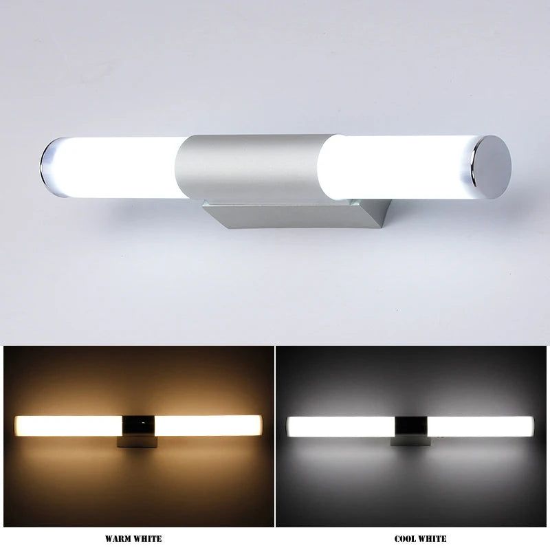 Indoor Decoration LED Wall Light  12W 16W 22W Simple Style Bathroom Bedroom Dressing Table Lamp Vanity Mirror Lights AC85-265V