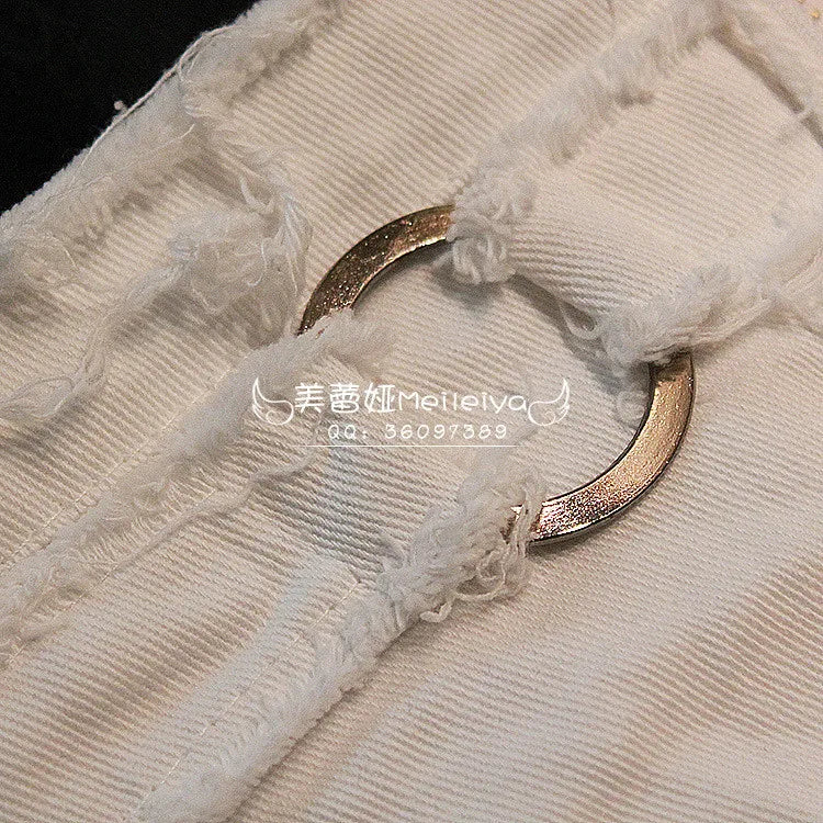 2015 Summer New Hot Ladies Sexy Club Bandage Zipper Super Short Feminino Knickers Mini Disco Mujer Denim Jeans Low Waist Shorts