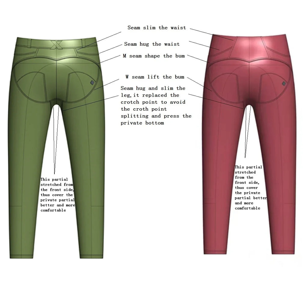 Shascullfites Melody High Waist Pants Sport Leggings Women Push Up Bum Lift Leggings Womens Fitness Clothing Gym Sportswear
