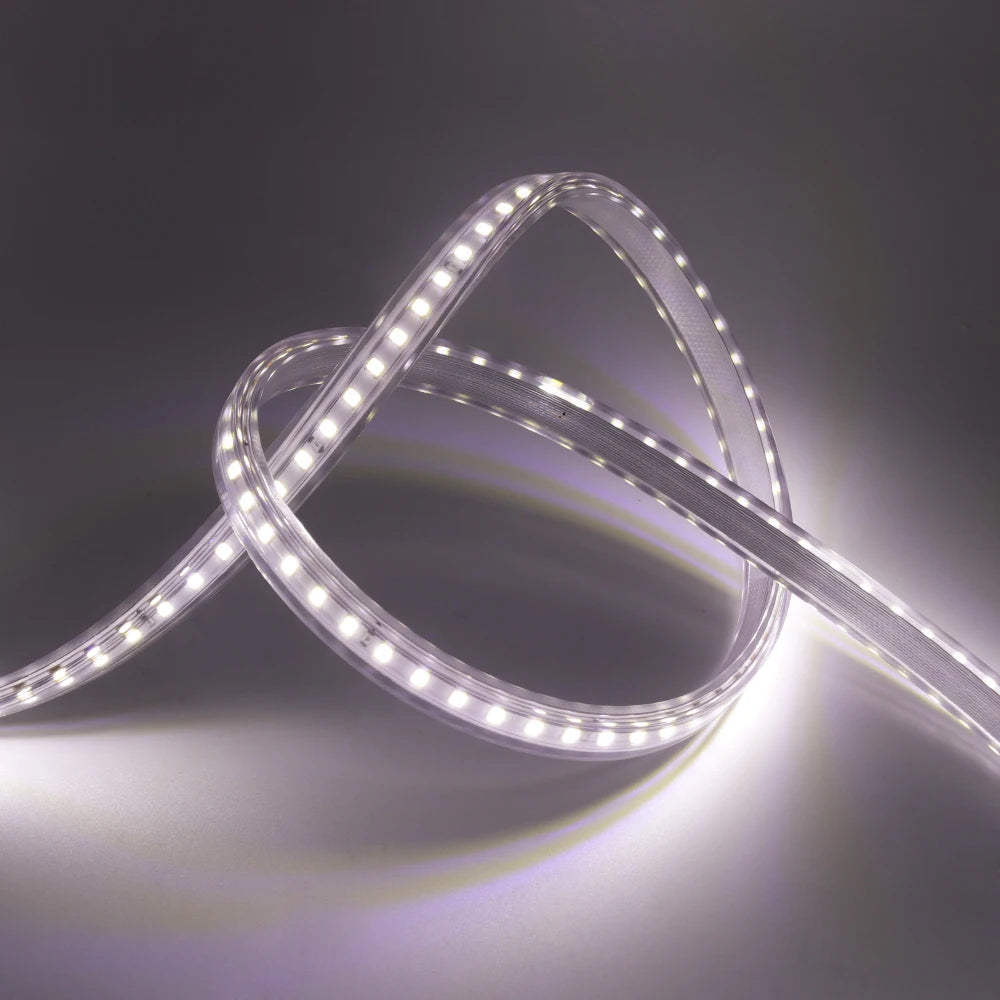 1-100M LED Tape AC220V LED 60-276LEDS With EU SMD 2835 5050 High Safety Brightness Flexible Strip Outdoor Waterproof Strip Light