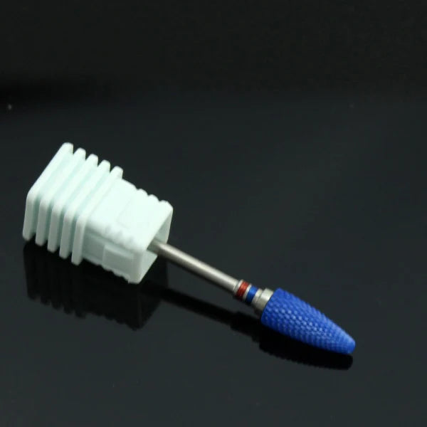 Ceramic Nail Drill Bit Milling Cutter for Electric Manicure Drill Bits Flame Corn Files for Pedicure Machine Polish Accessory