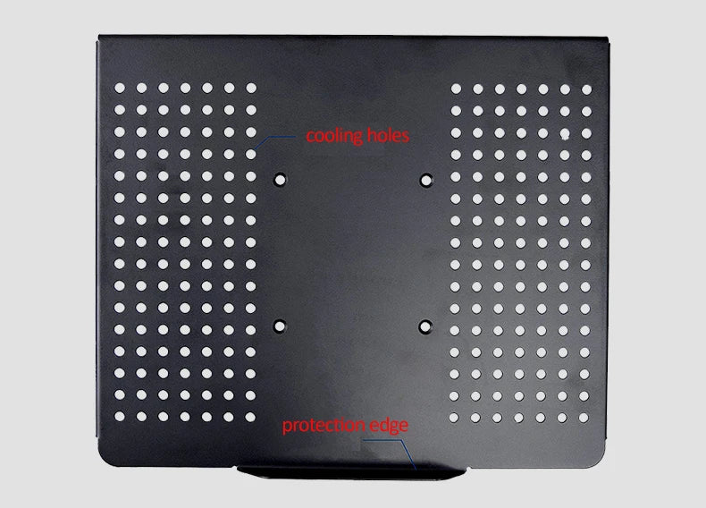 DL-LP7 Steel Within 15.6' Universal Notebook Bracket Laptop Tray Fits VESA 100X100 Laptop Support Holder Black