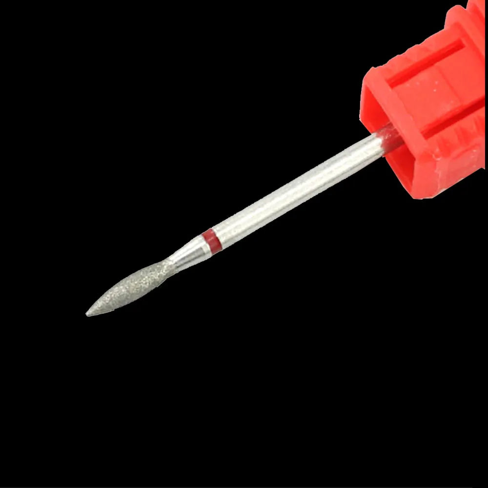 Ceramic Nail Drill Bit Milling Cutter for Electric Manicure Drill Bits Flame Corn Files for Pedicure Machine Polish Accessory