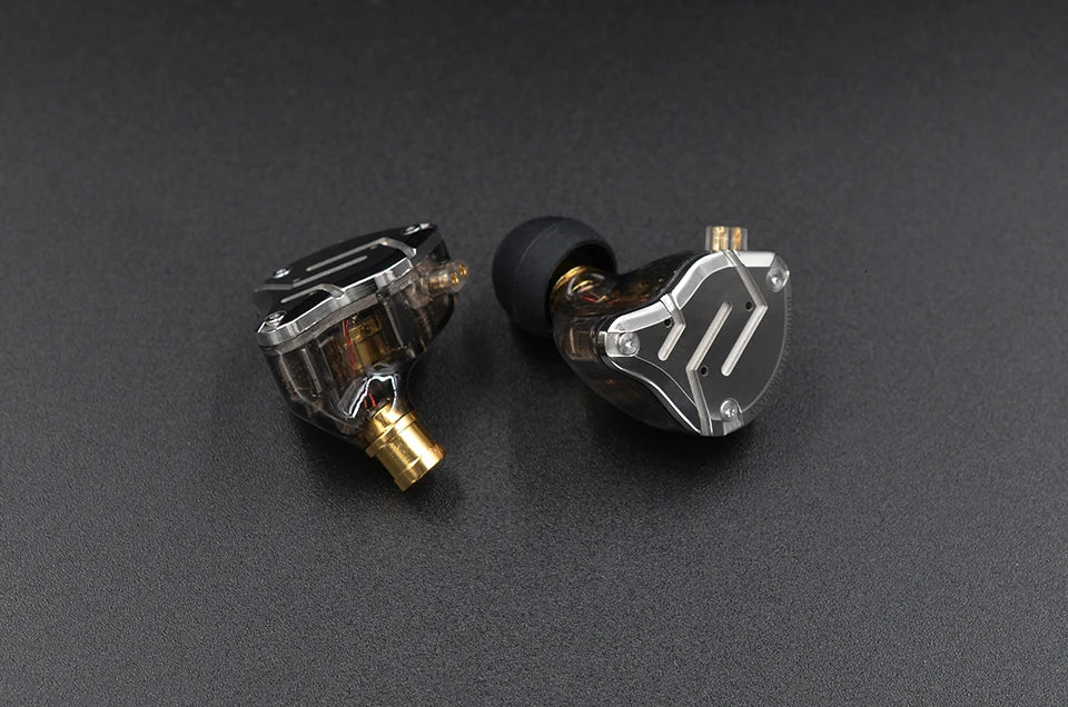 KZ ZS10 Pro 4BA 1DD Hybrid In Ear Metal Earphones10 Drivers HIFI Bass Earbuds Monitor Sport Noise Cancelling Headset ZSX ZAX Z3