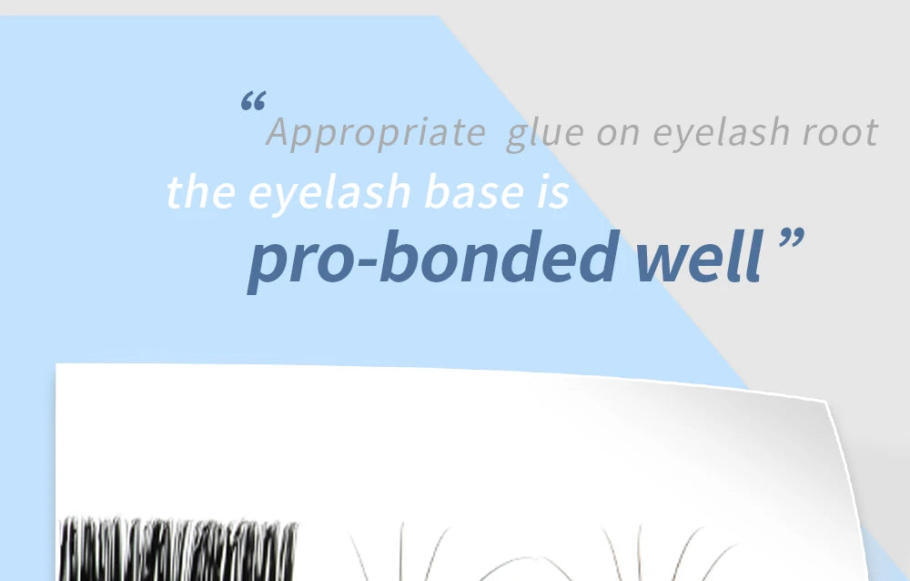 NAGARAKU Easy Fanning Eyelash Extension Autofan Fast Bloom Self Flowering Pre-bonded Volume Makeup Easyfan False Eyelashes