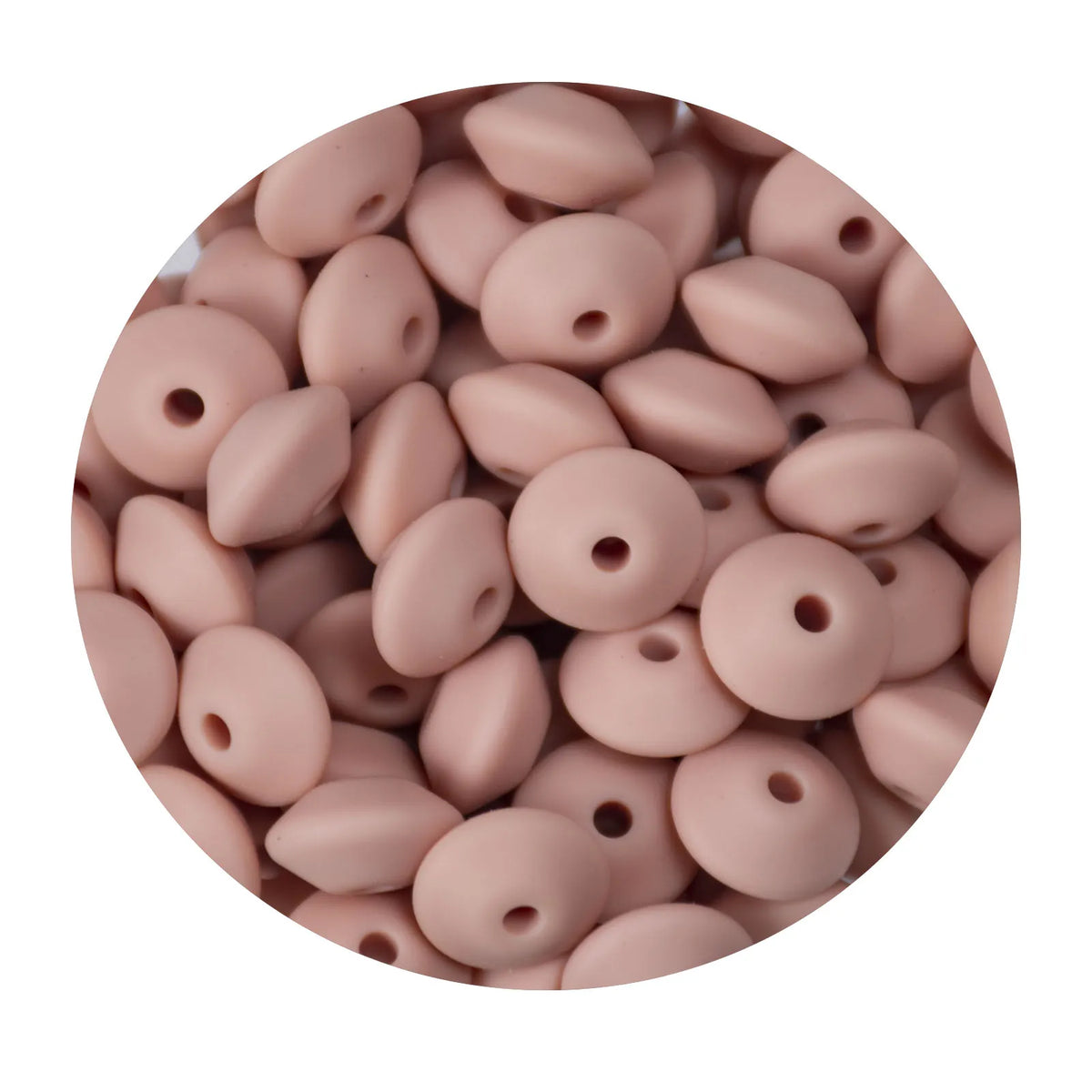 10 PCS 35 MM Round Silicone Clips BPA Free Baby Teething Teether Necklace Accessories Infant Pacifier Holder Chain Nipple DIY