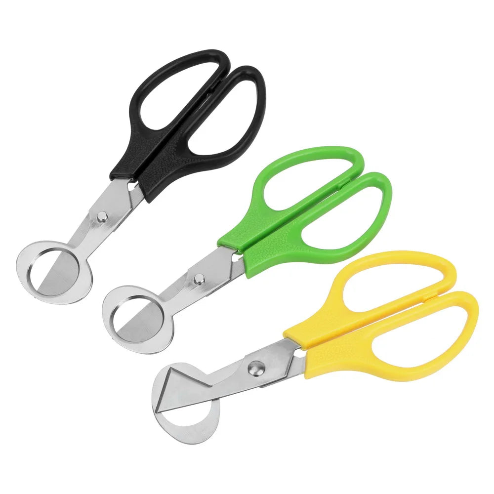 HILIFE Durable Multifunction Kitchen Tools Stainless Steel Blade Quail Egg Shell Scissors Cigar Cutters Rust Resistant