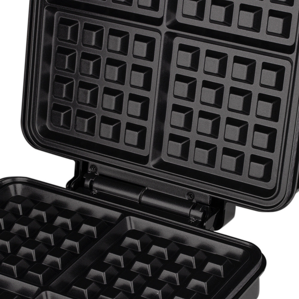 4-Slice Belgian Waffle Maker 1500W Double Heating Non-Stick Egg Cake Oven Pancake Egg Waffle Cake Machine Temperature Control