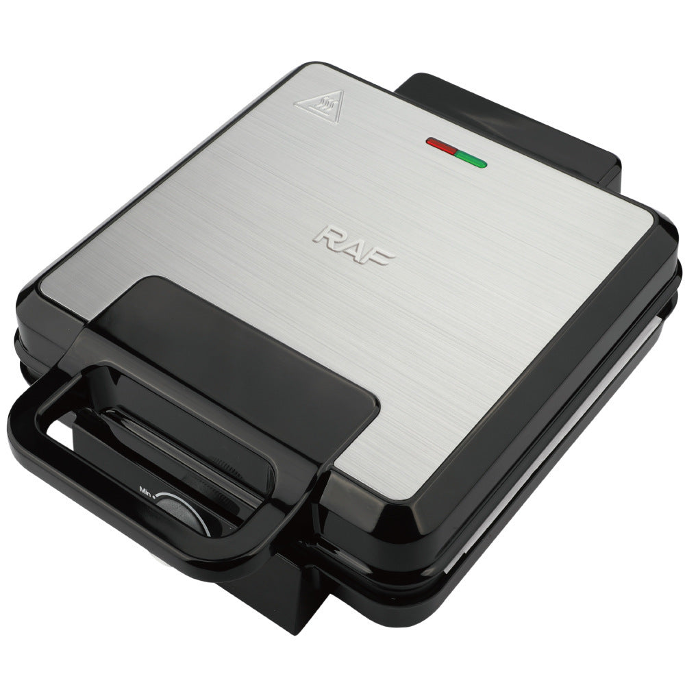4-Slice Belgian Waffle Maker 1500W Double Heating Non-Stick Egg Cake Oven Pancake Egg Waffle Cake Machine Temperature Control
