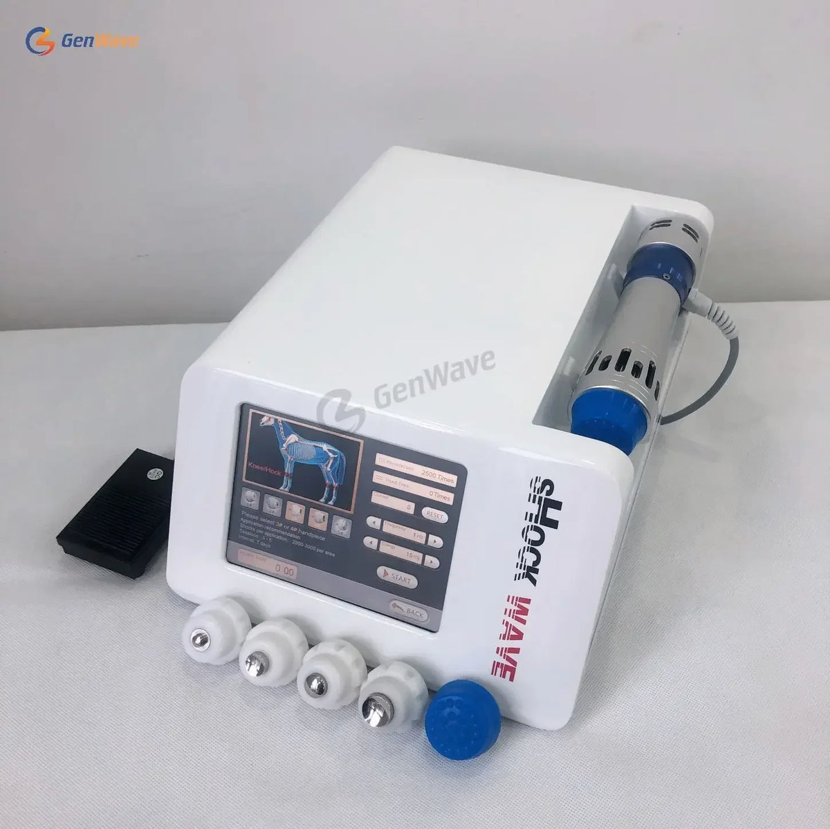 2026 Equine Horses Pain Therapy ESWT Shock Wave Animals Therapy Euiqne Wave Horses Pets Animals Health Care Machine