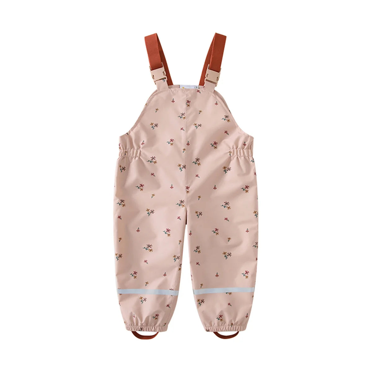 HONEYKING Kids Jumpsuit For Boys Toddler Outdoor Clothes Colorful Waterproof Rain Pants Baby Girl Overalls For Children