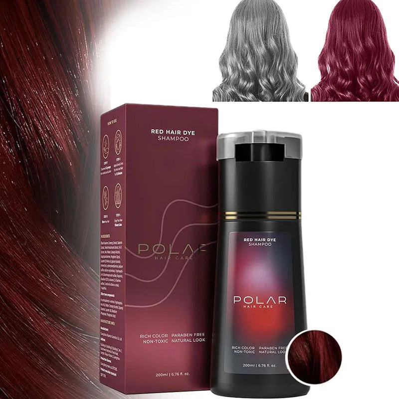 Easy To Operate Fast Hair Dye Shampoo Quick Color Change Hair Dye Products Natural Plant Gray Hair Covering Hair Care Products