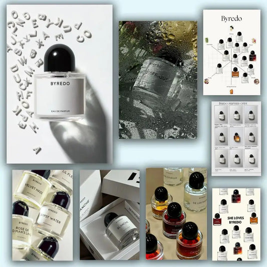 B-B-Byredo Perfume Poster HD Anime Hot Theme Singer/OST/Movie-Waterproof Self-Stick Home Decor