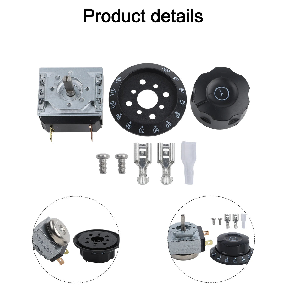 Electric Oven Timer Microwave Oven Timer Kitchen Management Easy Installation Flexible Time Settings Long-lasting Materials