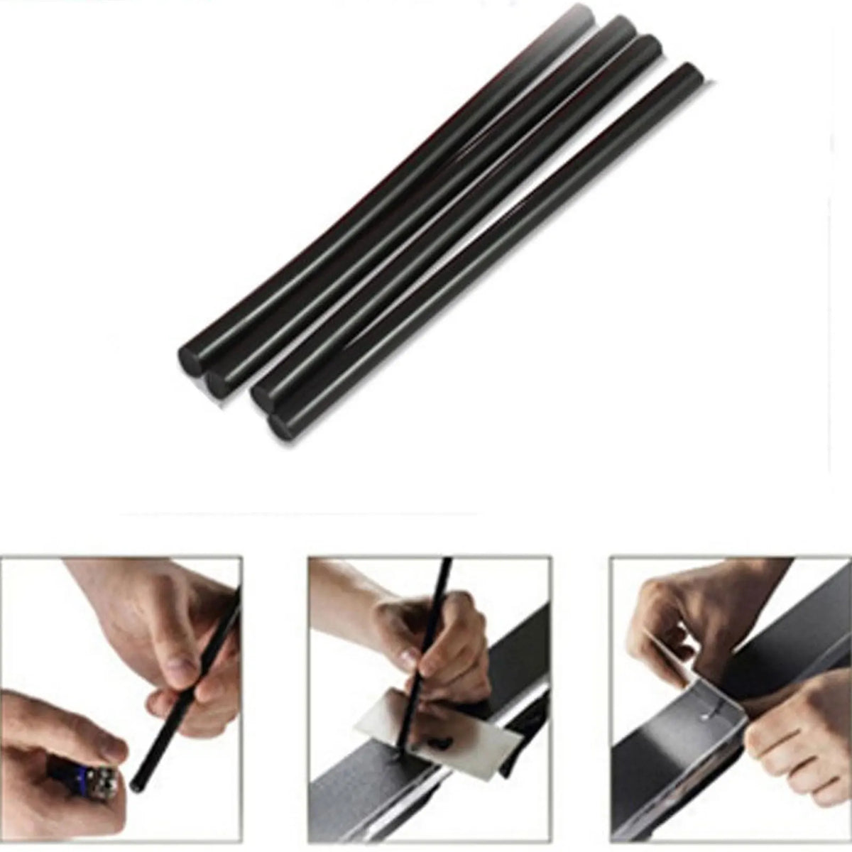1-8 Pcs Snowboard Repair Kit Snowboard Base Repair Candle Stick Ski Wax Snowboard Repair Tuning Equipment for Winter Sports
