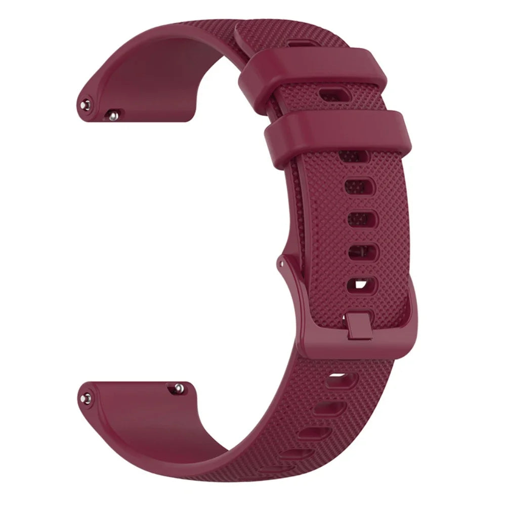Silicone Strap For Garmin Vivoactive 5 4 Band Forerunner 165 265  255 245 645/Venus 3 Watchband 20mm 22mm Sports Bracelet Correa