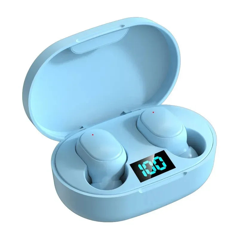 Bluetooth Earphones Sports Gaming Long Battery Comfort Wireless Headphones Premium Sound Quality Soft In-ear Earbuds