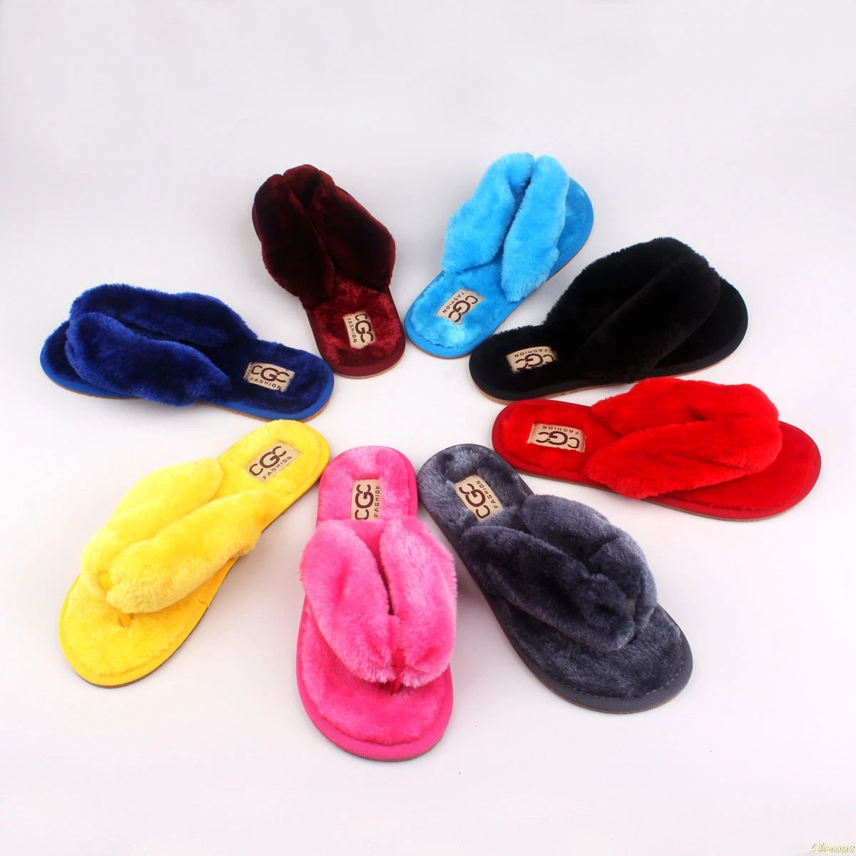 Spring Summer Autumn Winter Home Cotton Plush Slippers Women Indoor\ Floor Flat Shoes zapatos de mujer Wholesale