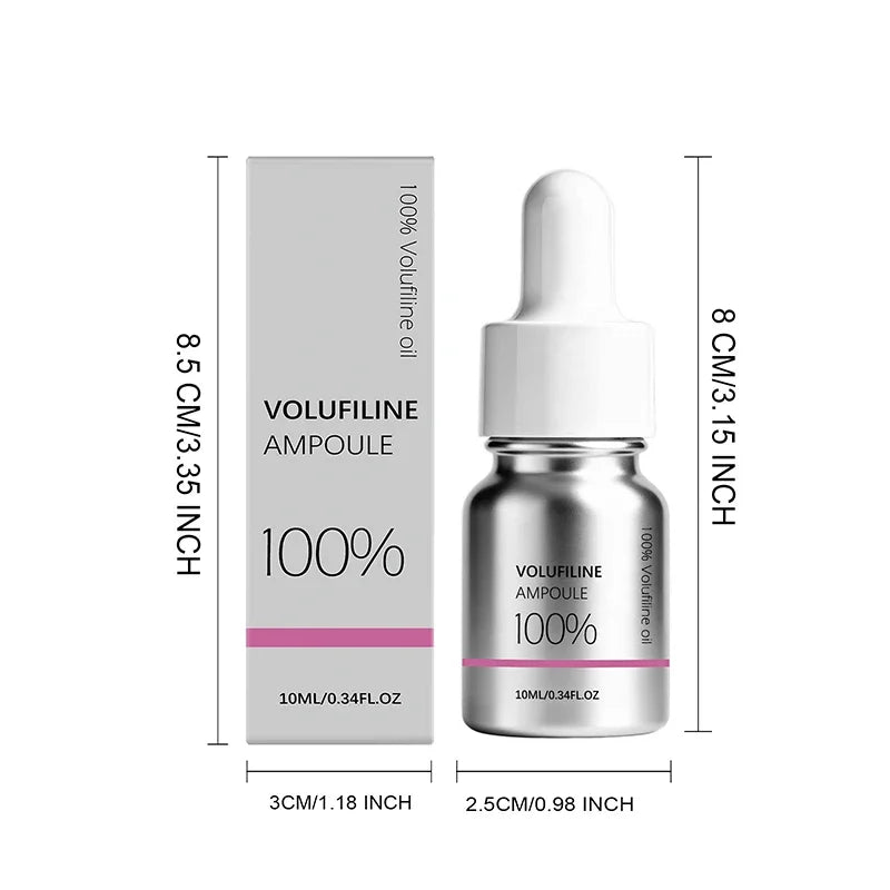 Volufiline Asiatica Ampoule 10ml Plumping Soothing Facial Serum Hydrating Moisturizing Essence Gentle Daily Skin Care Ampoule