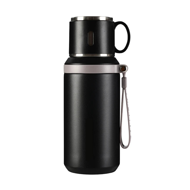 600Ml, stainless steel coffee cup, travel thermos cup, leak-proof