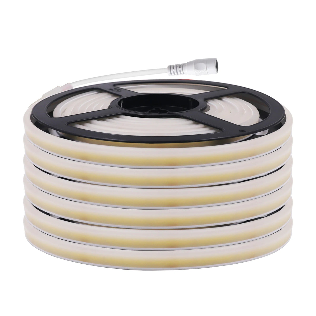 IP65 Waterproof COB LED Neon Strip 12V 24V 320Leds/M for Room Warm/Natural/Cool White Flexible Ribbon LED Light for Garden Decor