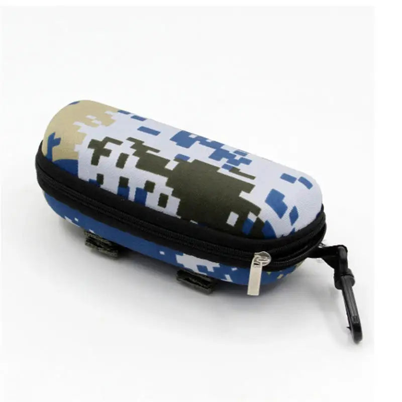 Tactical Glasses Case Portable Eyeglasses Cases Camouflage Glasses Box Fashion Glasses Holder Eyeglasses Accessory With Zipper