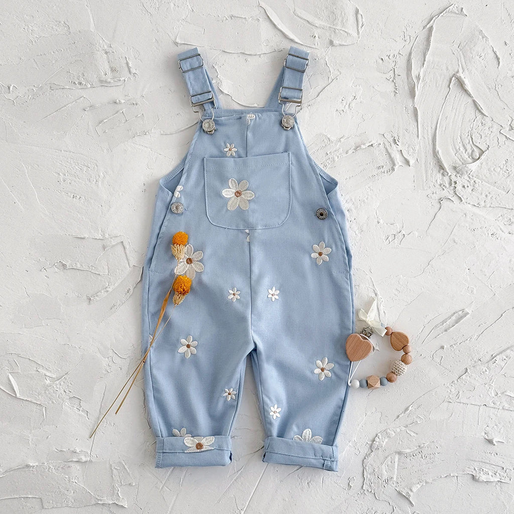 Newborn Baby Rompers Fashion Embroidery Sleeveless Knitting Infant Kids Boys Girls Strap Jumpsuits Clothes Summer Toddler Wear