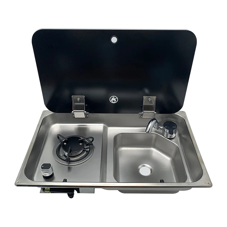 Rv Mini Portable Camping Gas Stove With Sink