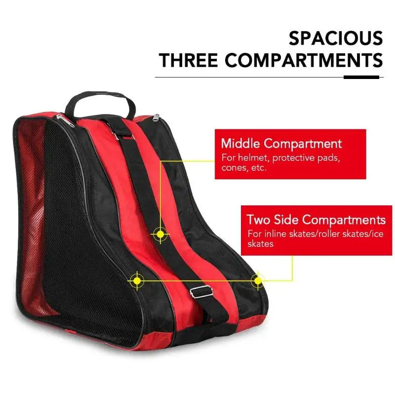 3-Layer Children's Skating Equipment Bag