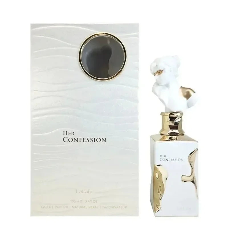 100ml Middle East Arab Men's Long-Lasting Confession Eau De Toilette Spray Charming Alluring Gift Box Perfume