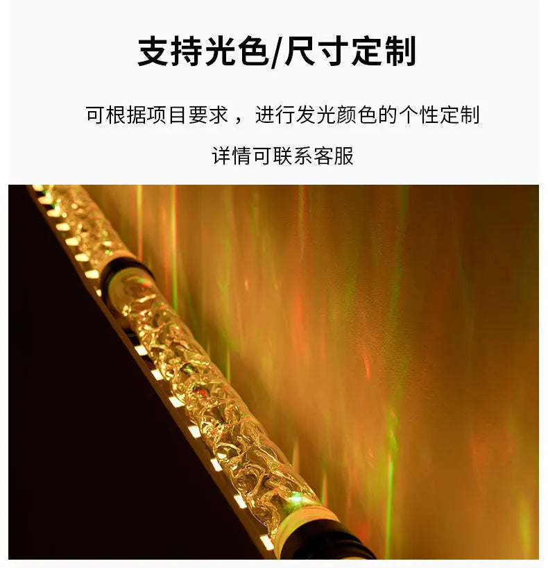 3D Dynamic Water Ripple Light Wall Washing Atmosphere Water Pattern Light Living Room Commercial KTV Background Decoration