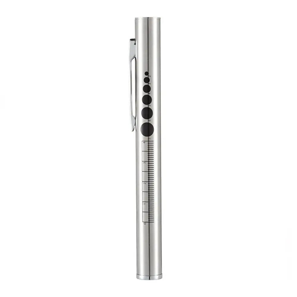 Portable Mini LED Pen Light Multi Function Pocket Clip LED Torch Lamp USB Rechargeable with Dual Lamp Nursing Flashlight
