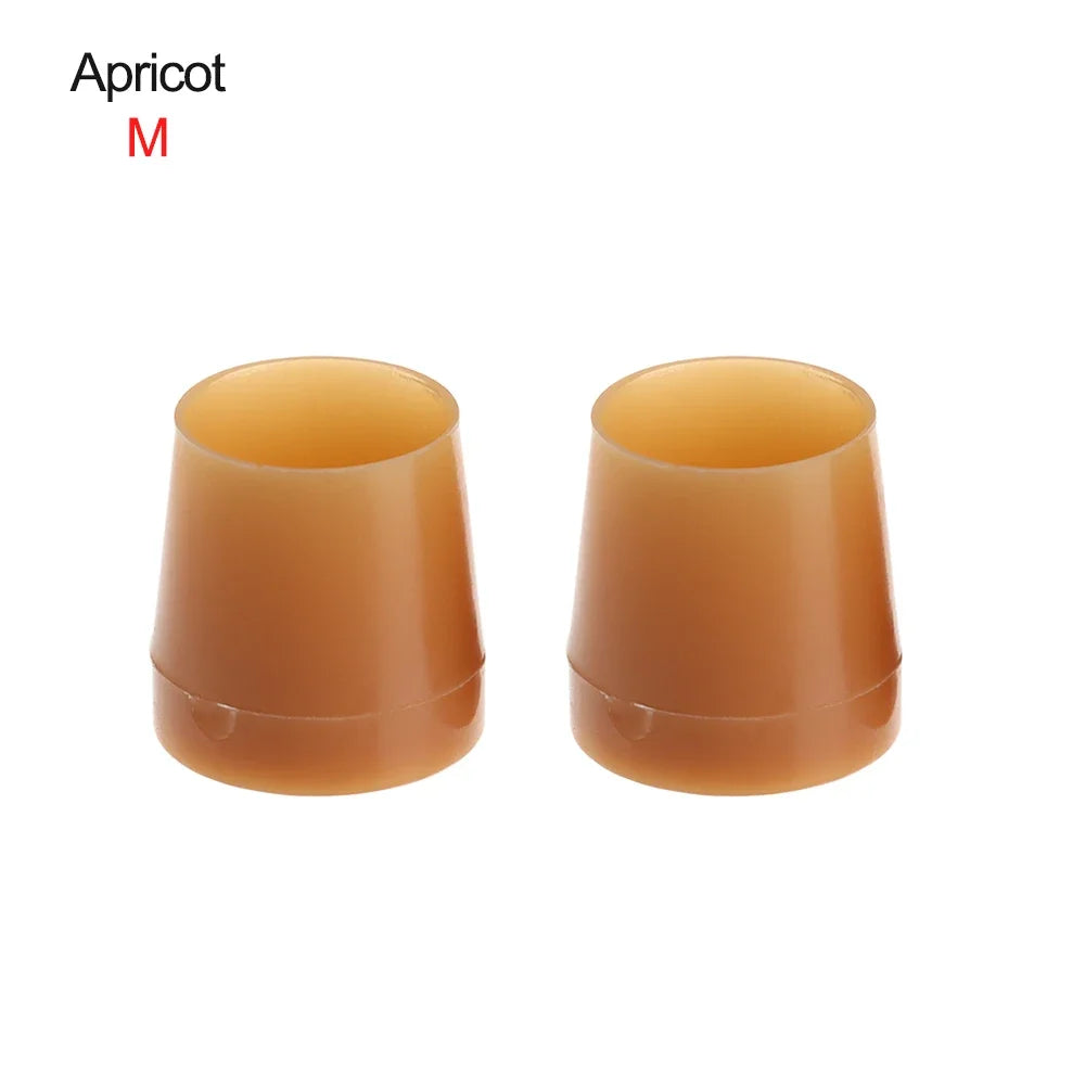 1 Pair  Heel Protector Useful Antislip High Heeler Stoppers Wearable Non-slip Round Heel Shockproof Shoes Accessories