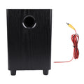100W Home Subwoofer 6.5 Inch Independent Passive Subwoofer Speaker Plug and Play for Home Theater Party Home Theater Subwoofer