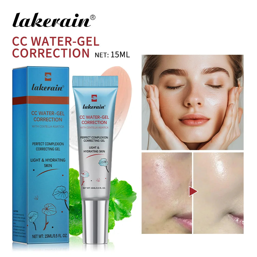 Lakerain Centella Color Changing CC Cream High Coverage Moisturizing Liquid Foundation Korean Face Base Makeup