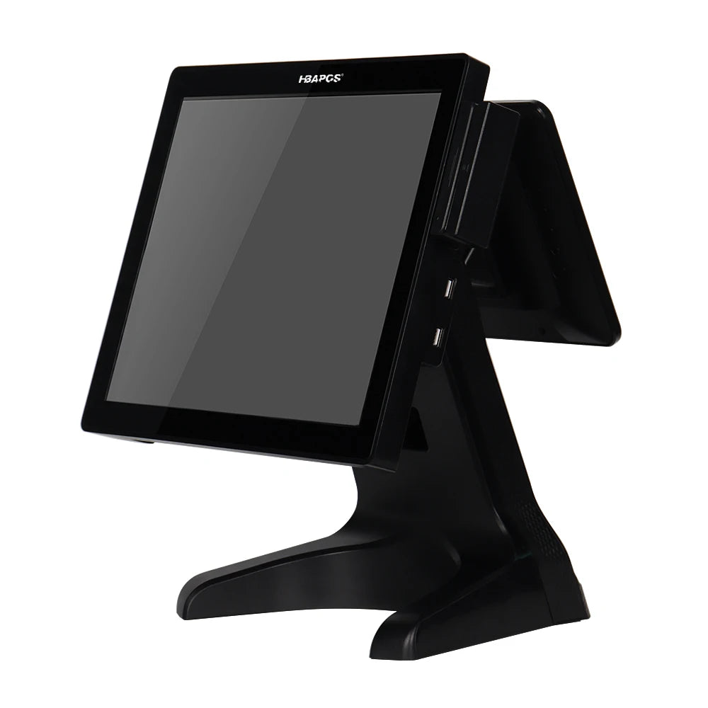 ATV&UTVHBAPOS S100 Automatic All-in-One Point of Sale System with Cash Drawer, Touch Screen Cash Register for Restaurant