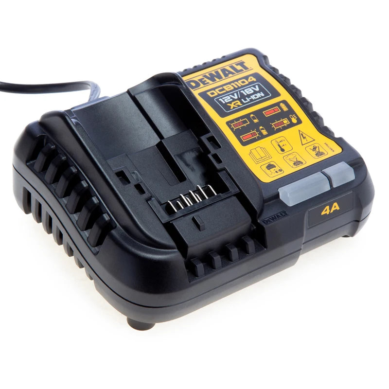 DEWALT DCB1102 DCB1104 DCB118 Battery Charger 12V/20V LED Indicator Universal Charger Tool Accessory Input Voltage 220V