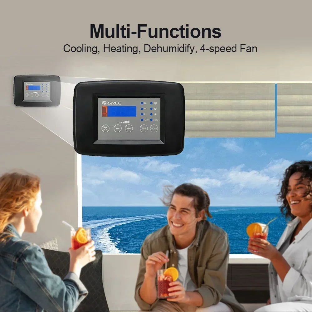 2024 Self-contained Boat Air Conditioning 24000Btu Water Cooled Gree Marine Air Conditioner System for Boat Yacht