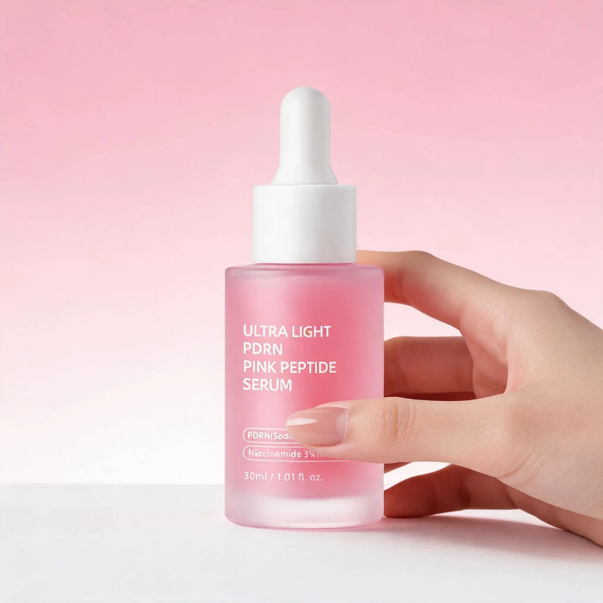 Pdrn Pink Peptide Serum Nad+ Collagen Firming Facial Essence Niacinamide Hydrating Serum Improve Elasticity Nourishing Face Care