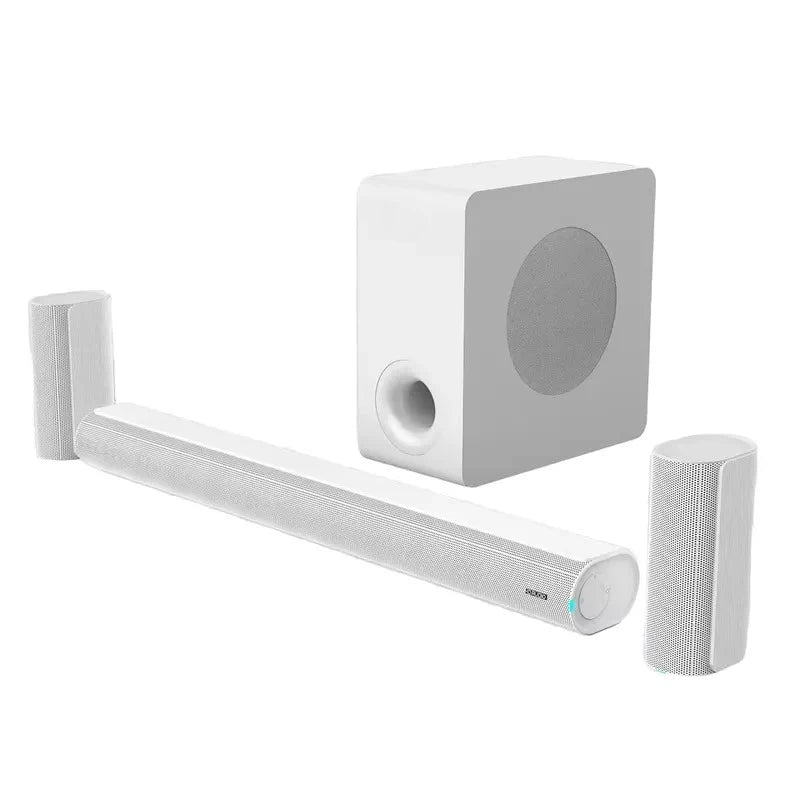 SE09 4.1 CH Surround Sound TV Speakers with Wired Subwoofer for Home Audio Systems