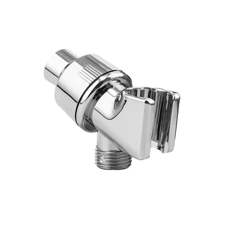Handheld Shower Head Arm Holder G1/2″ Three-Way Adjustable Bracket With Swivel Ball Universal Mount Diverter Bathroom Accessory