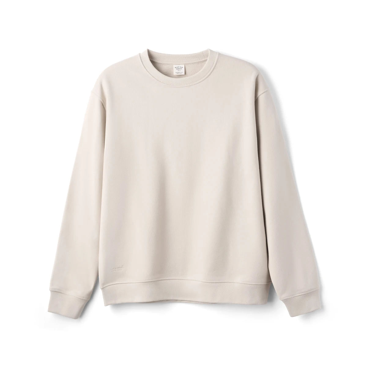 SIMWOOD 2026 Autumn Winter New Oversize 340gsm Warm Brushed Finish Lining Sweatshirts Men Embroidery Basic Running Pullover Tops