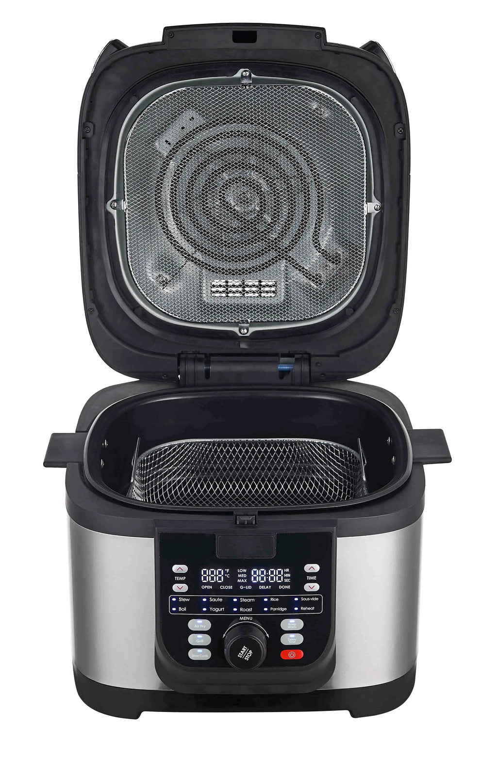 for 16 in 1 7.5L air fryer rice cooker steam oven electric multi cooker with grill and sous vide function kitchen appliance