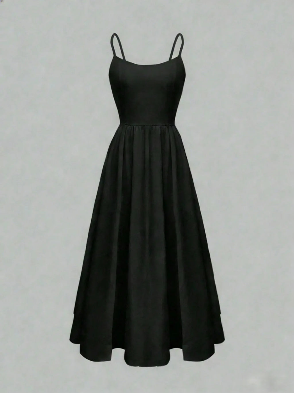 2026 New Summer Women's Dress Solid Color Strap Sexy Retro Bohemian Style Loose Fashion Comfortable Simple Versatile Home Dress